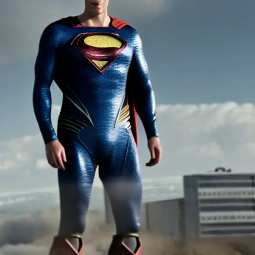 Image similar to valery giscard d'estaing as superman in man of steel ( 2 0 1 1 )