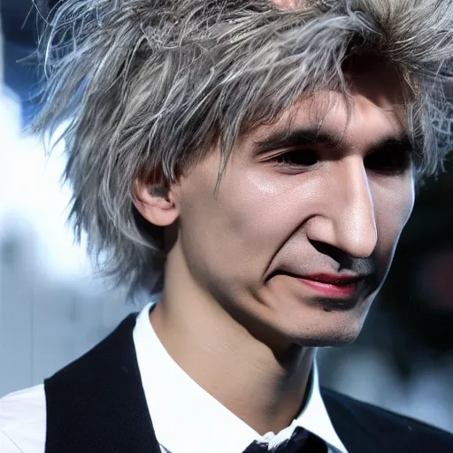 Image similar to really ugly xqc, big nose, underbite