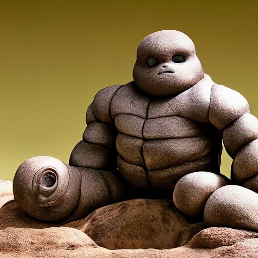 Image similar to national geographic professional photo of geodude, award winning