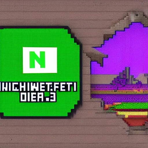 Image similar to twitch streamer minecraft dmp logo season 3