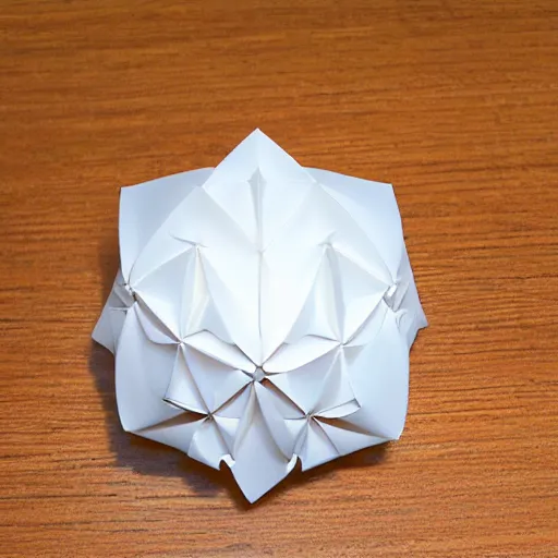 Image similar to spherical origami