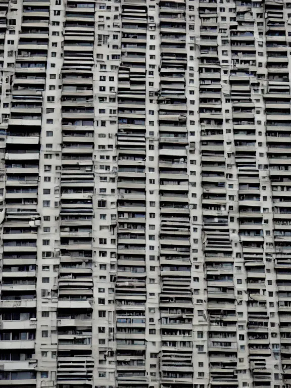 Image similar to Photo of Soviet apartment building