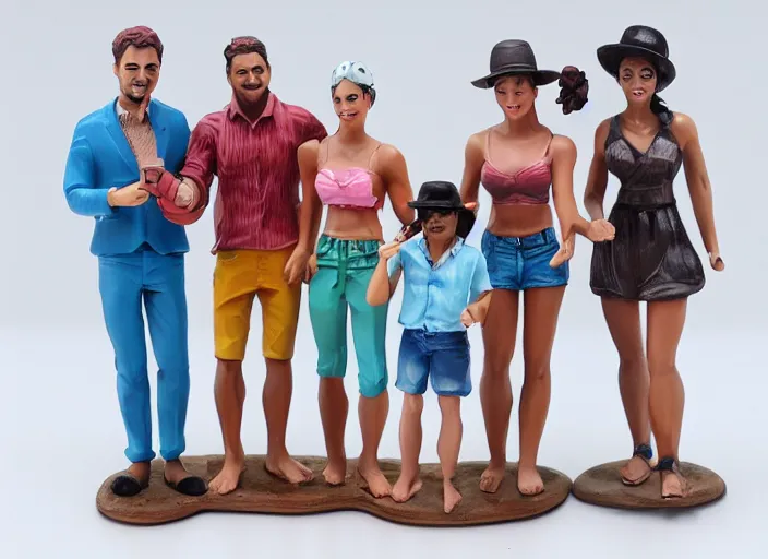 Image similar to Image on the store website, eBay, Full body, 80mm resin figure of People dressed in vacation attire