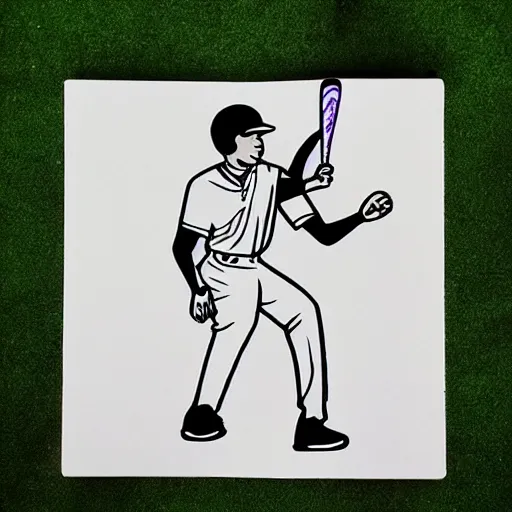 Image similar to “ christian coloring book illustration of barack obama playing baseball ”