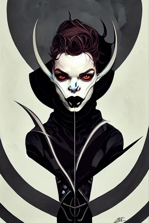 Image similar to rafael albuquerque comic art, art nouveau, peter mohrbacher, artgerm, pretty anya taylor - joy vampire sharp vampire teeth open mouth, symmetrical eyes, black leather jacket, jeans, long blonde hair, full body