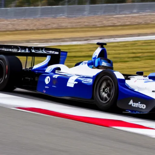 Prompt: a 2 0 1 4 lola b 1 2 / 8 0 mazda driving on a race track