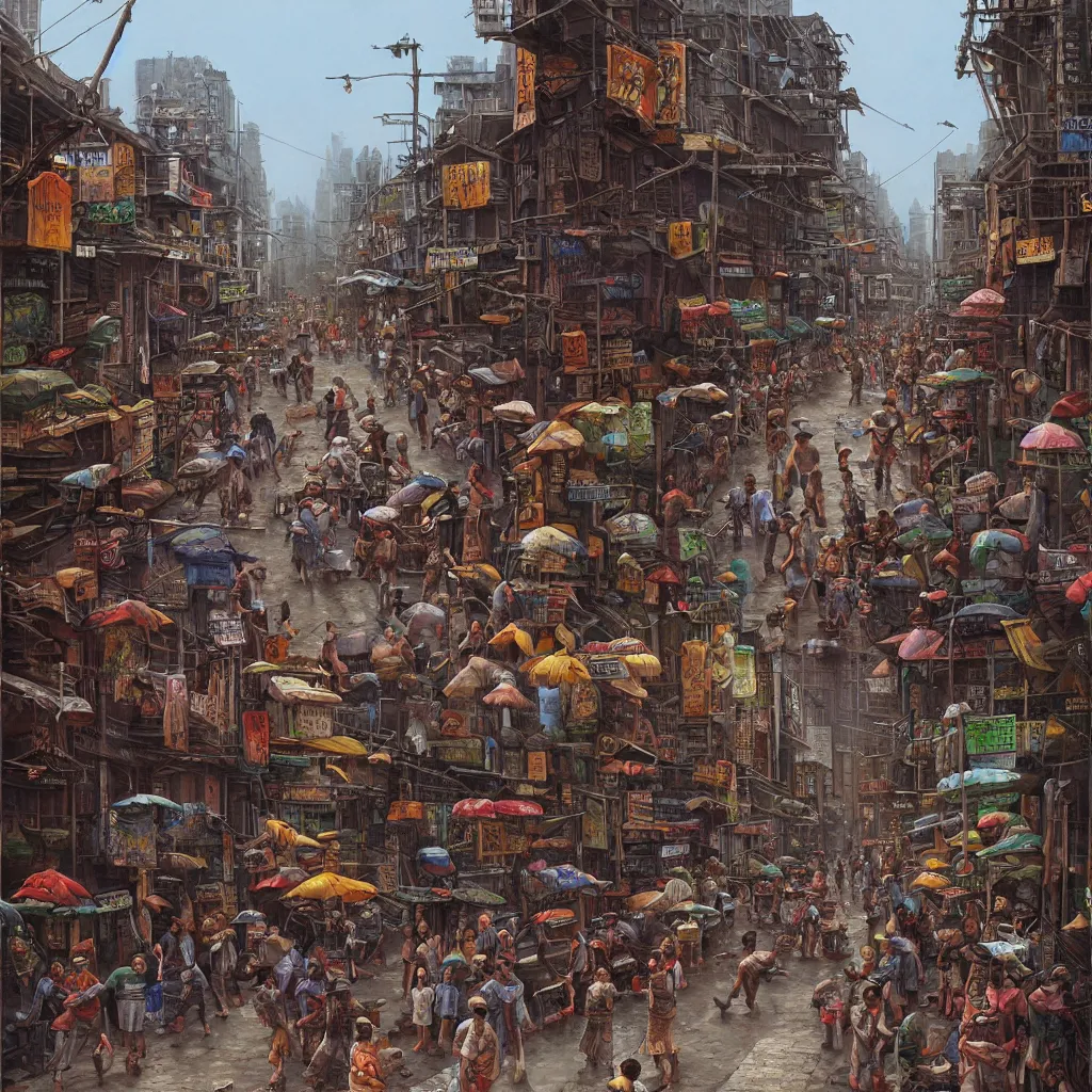 Image similar to detailed painting of gang nam street, trending on art station, by ted nasmith