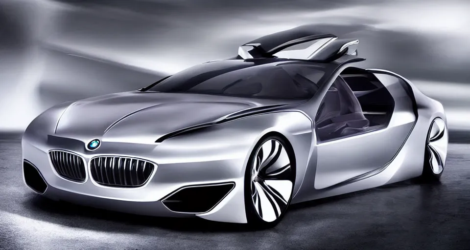 Prompt: futuristic bmw concept car , digital art, ultra realistic, ultra detailed, art by pininfarina