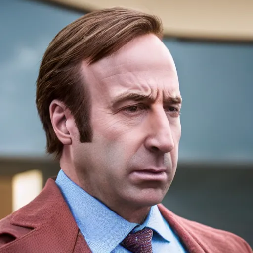 Image similar to super high quality saul goodman, realistic photorealistic high-resolution saul Goodman, very saul goodman, high def, saul, saul Goodman, better call saul, better call saul Goodman, 8k, 4k, professional, depth of field, sigma art 85mm f1.4, large sensor dslr, professional photo, saul goodman, very very saul goodman