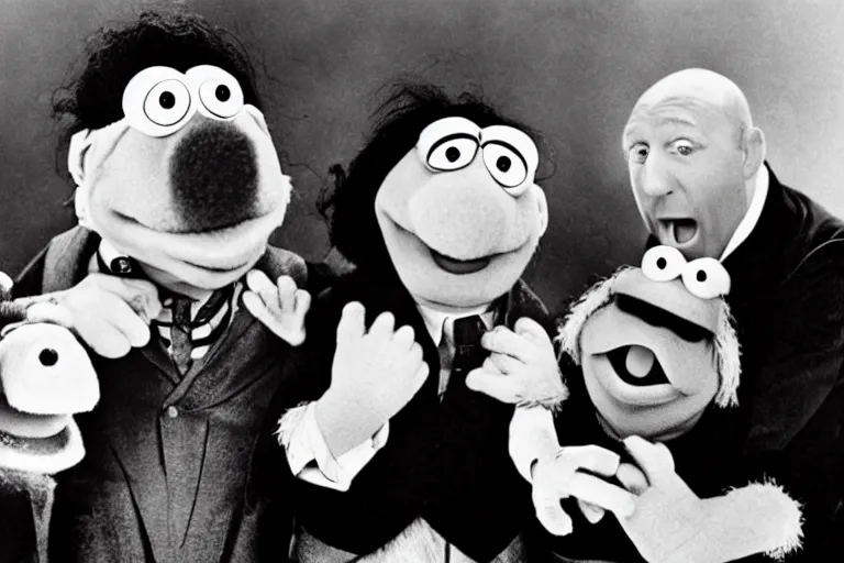 Image similar to Three Stooges as Muppets