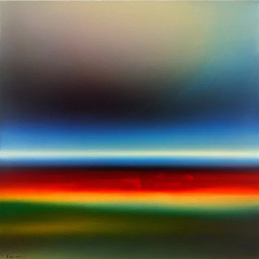 Image similar to painting by Gerhard Richter