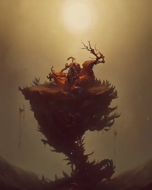 Image similar to king of time reaper, complex 3 d render by peter mohrbacher, ilya kuvshinov, victo ngai, ryohei hase, dramatic lighting, intricate, highly detailed, sharp focus, unreal engine, blender, artstation, masterpiece, ray tracing