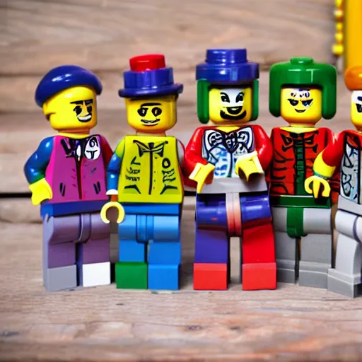 Image similar to clown doctors lego set