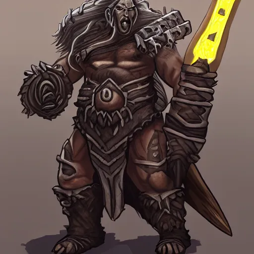 Image similar to orcish warrior design shee.