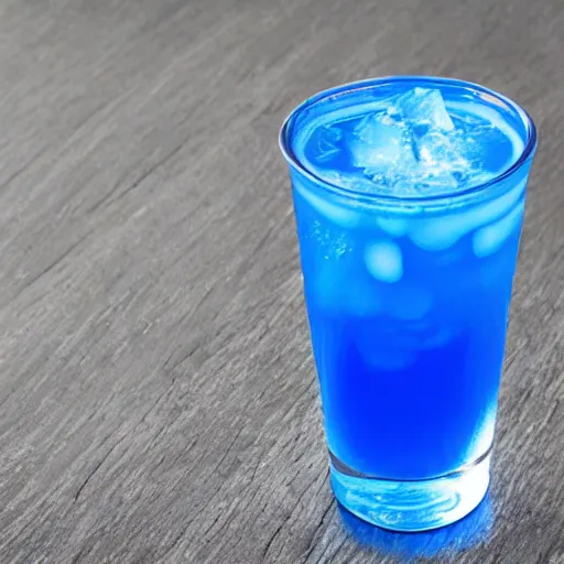 Image similar to an electric blue gatorade