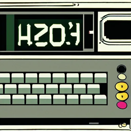 Image similar to A giant computer with a 404 error code, by Emiliano Ponzi, by Chris Ware, neogeo, criterion collection, 2d game art