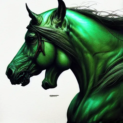 Image similar to concept art by artgerm, pestilence of the four horsemen of the apocalypse, soft green natural light, intricate, hooded death riding a horse, highly detailed dark art, digital painting, artstation, concept art, smooth, sharp focus, illustration, art by greg rutkowski and luis rollo and uang guangjian and gil elvgren, symmetry!