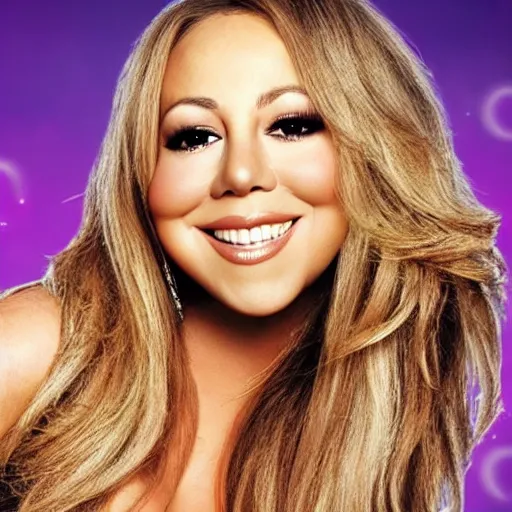 Prompt: picture of mariah carey playing a video game