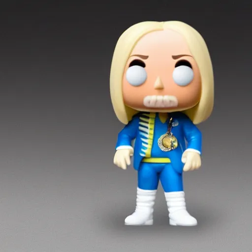 Image similar to Jimmy Saville as a Funko Pop, Studio light, sharp focus,