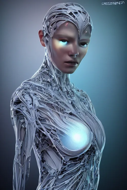 Image similar to biomedical design of an attractive serene android, natural background out of focus, cinematic lighting, intricate, elegant, super highly detailed, art station, concept art, smooth, sharp focus, no blur, no dof, extreme illustration, Photorealism, HD quality, 8k resolution, cinema 4d, 3D, beautiful, delicate, art by artgerm and greg rutkowski and alphonse mucha and loish and WLOP