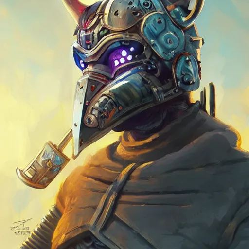 Image similar to cyberpunk viking helmet mask warrior goddess robot ninja fantasy, art gta 5 cover, official fanart behance hd artstation by jesper ejsing, by rhads, makoto shinkai and lois van baarle, ilya kuvshinov, ossdraws