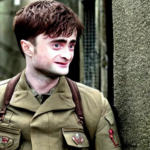 Image similar to Daniel Radcliffe starring in Saving Private Ryan