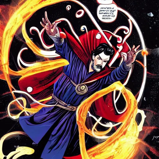 Image similar to doctor strange in the multiverse of madness