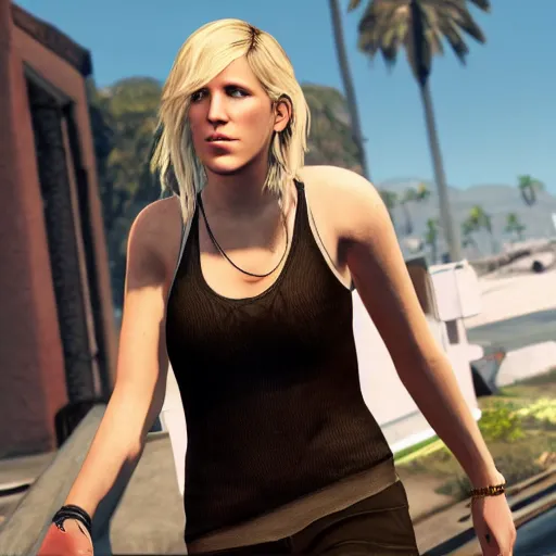 Image similar to Ellie Goulding in GTA 5