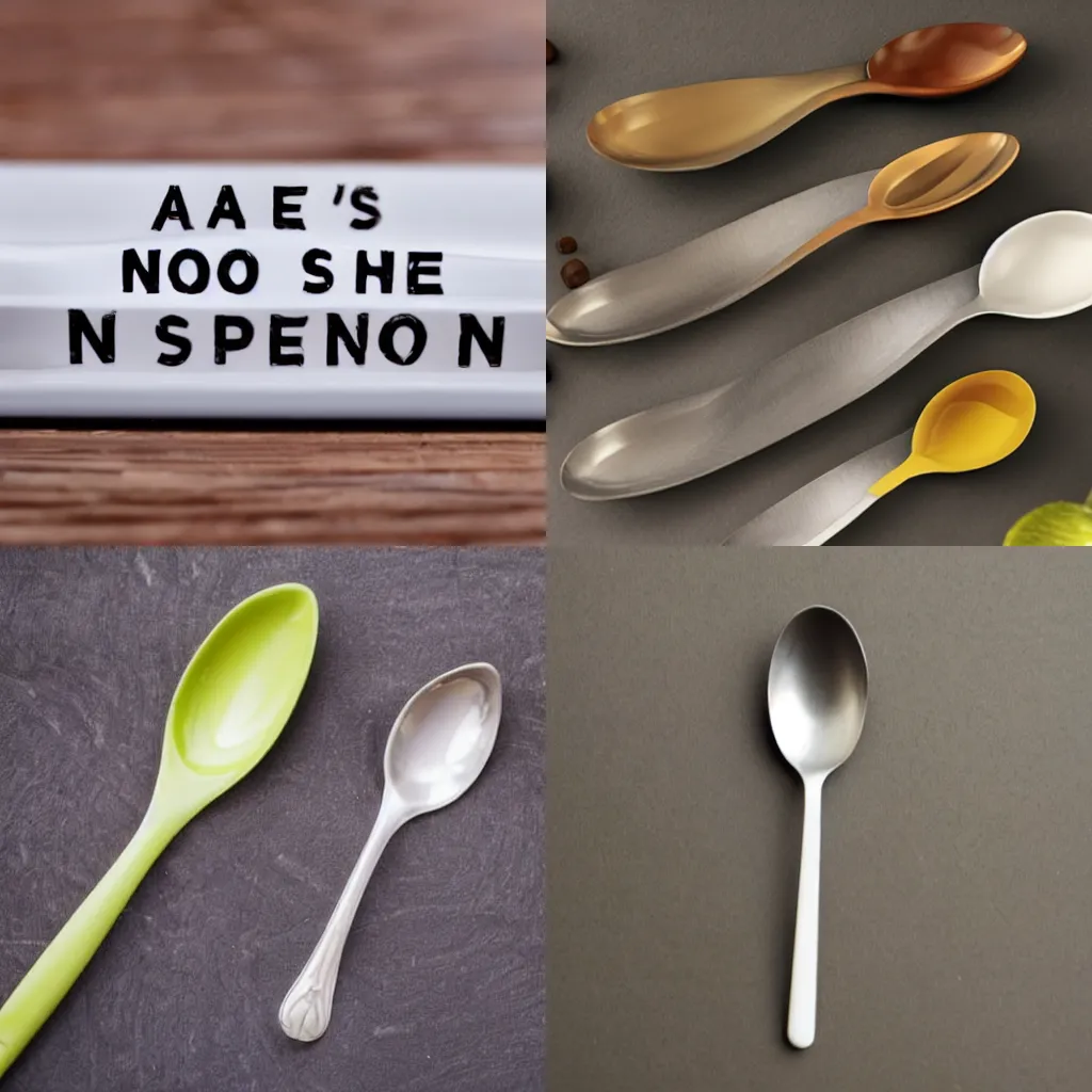 Prompt: There is no spoon