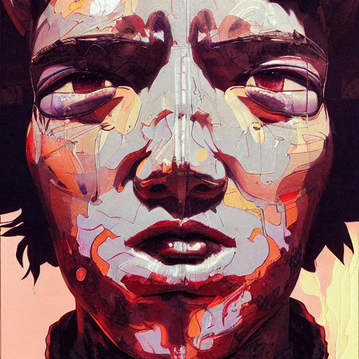 Image similar to citizen portrait soft light painted by james jean and katsuhiro otomo and erik jones, inspired by cowboy bebop anime, smooth face feature, intricate oil painting, high detail illustration, sharp high detail, manga and anime 1 9 9 9