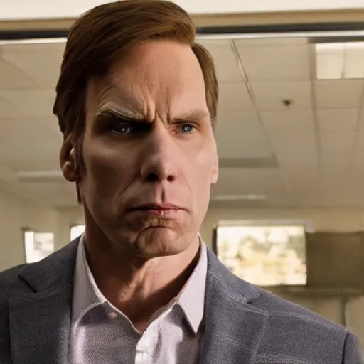 Prompt: Live Action Still of Jerma in Better Call Saul, real life, hyperrealistic, ultra realistic, realistic, highly detailed, epic, HD quality, 8k resolution, body and headshot, film still