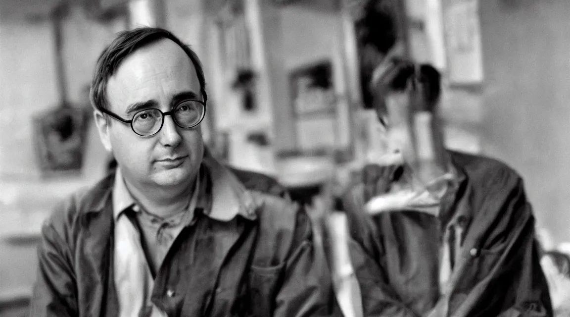 Image similar to portrait of Linus Torvalds, by Henri Cartier-Bresson