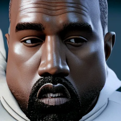 Prompt: A photo of Kanye West in a Star Wars movie, 8K concept art, realistic faces, detailed, rendered in Cinema4D