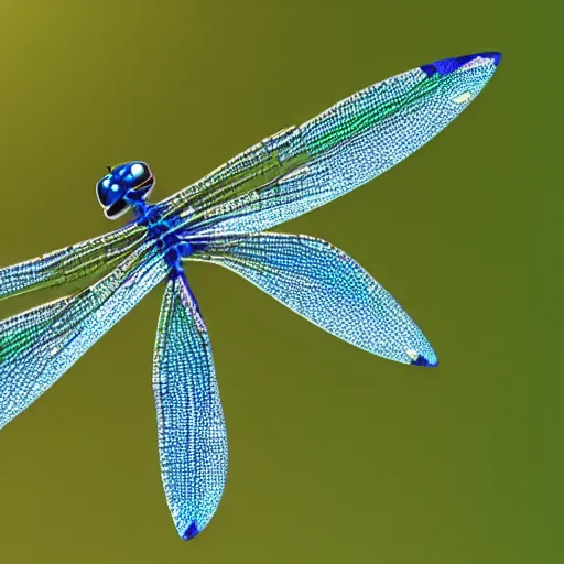 Image similar to a beautiful cosmic dragonfly, dreamy, 4K