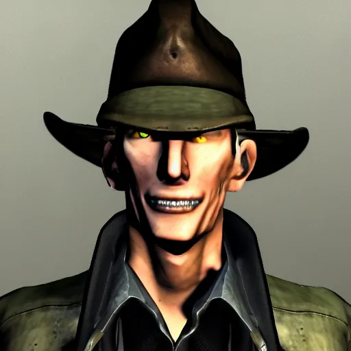 Image similar to nick valentine from fallout 4