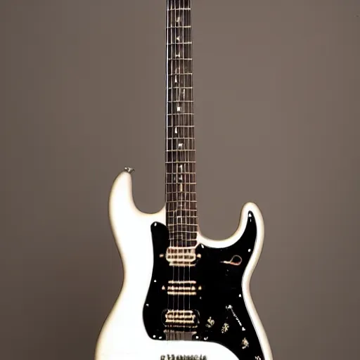 Prompt: strato electric guitar