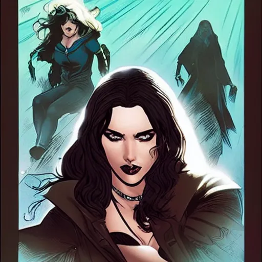 Image similar to yennefer in marvel comics