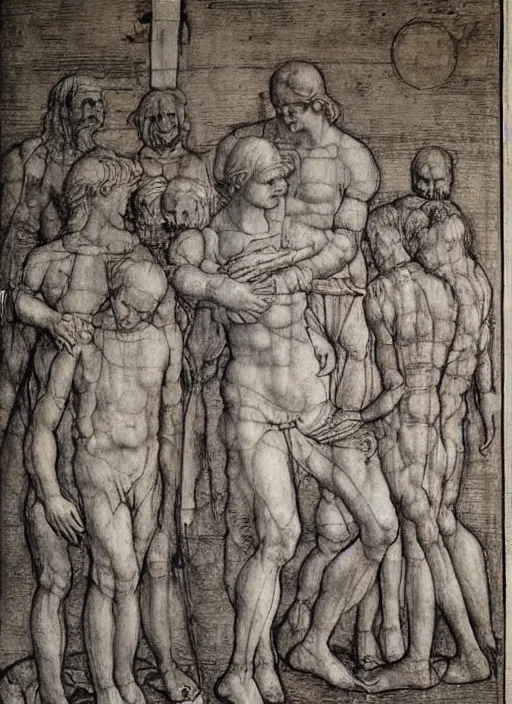 Prompt: the the cure to cancer, detailed diagram by Leonardo DaVinci, sketches, remastered, upscaled, amazing discovery
