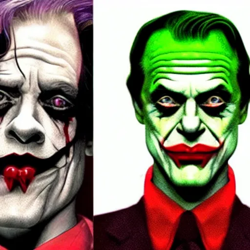 Image similar to steve buscemi as the joker