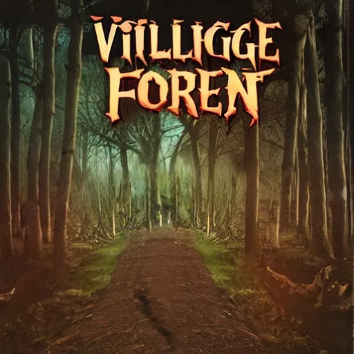 Image similar to village horror forest