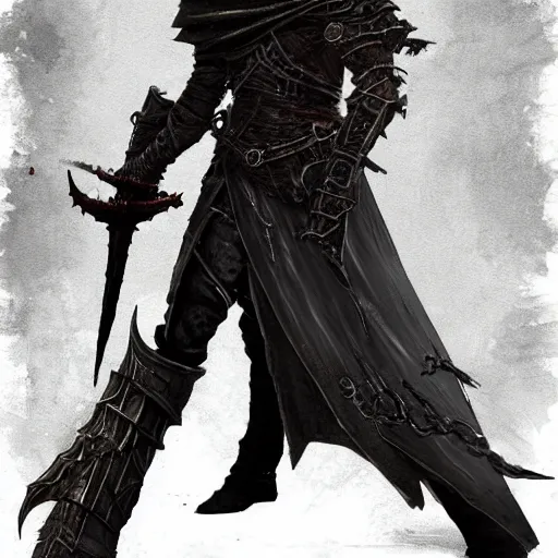 Image similar to Boss Design inspired by Dark Souls, Elden Ring, Bloodborne, character art