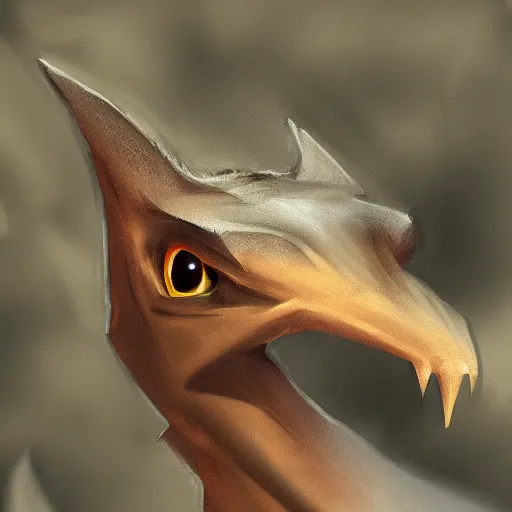 Prompt: a wyvern portrait, shallow depth of field, smooth, sharp focus, digital painting,