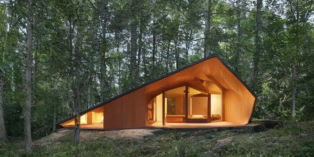 Image similar to residence in the shape of a sleeping bear