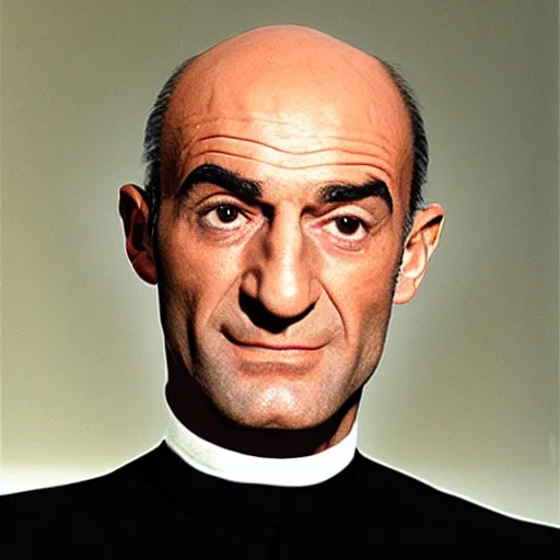 Prompt: Louis de Funes as Jean-Luc Picard