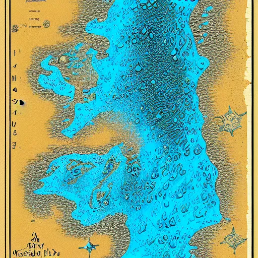 Image similar to fantasy water map