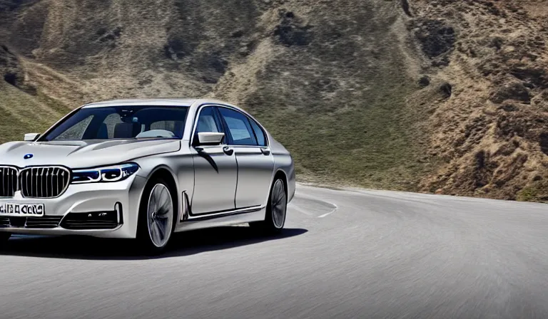 Prompt: the new BMW 7 series advertisement, 4k, highly detailed