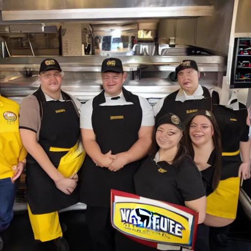 Image similar to wafflehouse employee's