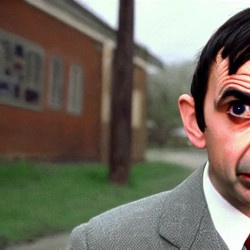 Prompt: Mr Bean stars in Stranger Things