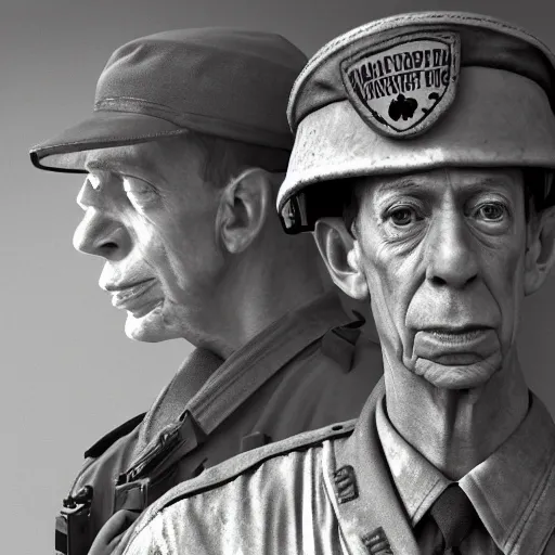 Prompt: hyperrealistic dslr film still of barney fife surprised in afghanistan war, stunning 8 k octane comprehensive 3 d render, inspired by istvan sandorfi & greg rutkowski & unreal engine, perfect symmetry, dim volumetric cinematic lighting, extremely hyper - detailed, extremely lifelike attributes & lifelike texture, intricate, masterpiece, artstation, stunning