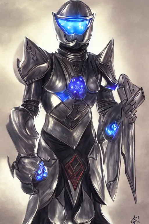 Image similar to helmet armor guardian destiny in witch queen illumination ray tracing hdr fanart arstation by sung choi robot ninja mask and eric pfeiffer and gabriel garza and casper konefal